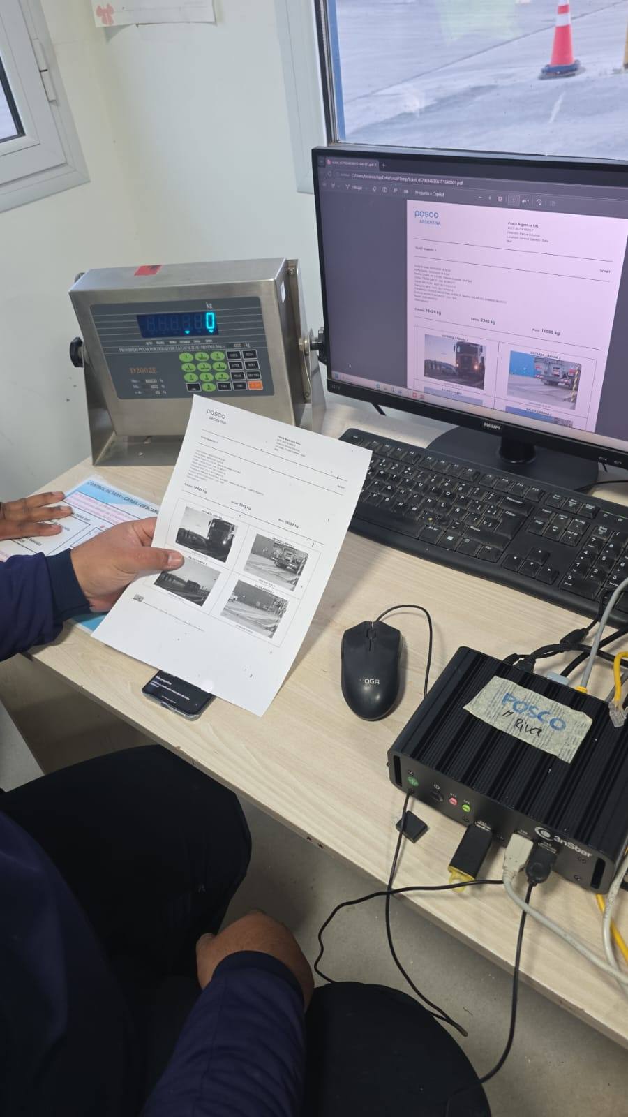 Automatización y pesaje desatendido